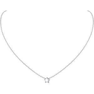 Personalized 925 Sterling Silver Dainty Small Heart/Star/Moon/Dot/Triangle Penda